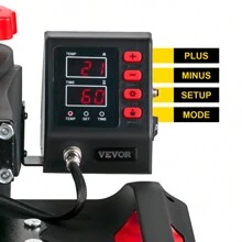 Heat Press Machine 8 In 1 Combo, Heat Press 15x15, Swing Away T Shirt Printing Machine Digital Control, Multifunction Heat Transfer Machine Sublimation Heat Press For T-Shirt Hat Cap Mug Plate - 紅色 - 查看 8