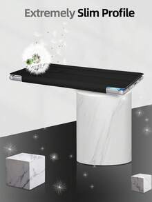 1入組簡約黑色保護套，適用於三星Tab A7lite，適用於8.7英寸（T225）型號，輕巧，具有喚醒功能，2種支架模式，方便繪畫和閱讀。 - 黑色 - 查看 6