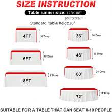 1 件金色 12 X 108 英寸閃光亮片桌布適合生日婚禮訂婚新娘送禮會嬰兒送禮會單身女郎節日慶典派對裝飾品 - 金色 - 查看 2
