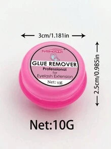 專業睫毛延長器眼睫毛膠水卸妝膏10克低刺激卸妝劑,快速去除接髮,無痛的睫毛延長膠水卸妝劑