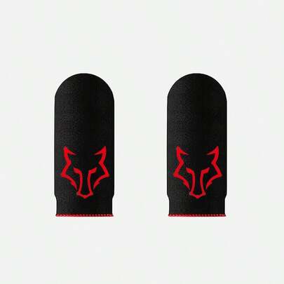 4 pares de mangas para los dedos de fibra de carbono con mangas para el pulgar de zorro, cubiertas para los dedos sin costuras, compatibles con pantalla táctil, antitraspirantes y transpirables, para cocina, baño, hogar y proveedores domésticos.