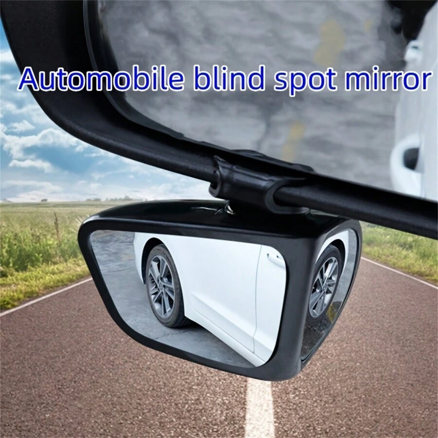 360Degree WideAngle Automobile Rearview Mirror Eliminate Blind