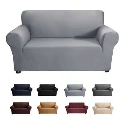 Funda Elástica De Sofá Protector De Sillón 2 Plazas Lavable