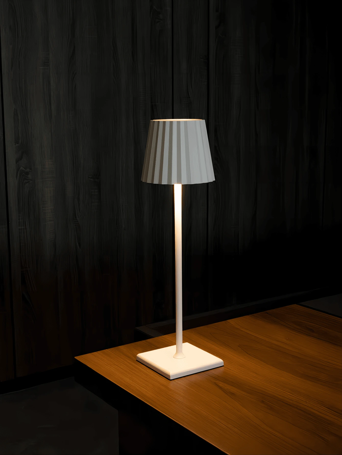 1pc LED Simple Modern Decorative Tall Table Lamp, Bedroom Bedside Touch Switch Table Light, USB Charging Night Light, Nightstand Table Lamp For Bedroom Coffee Table