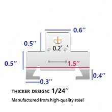 20 Pcs Retrofit Recessed Downlight Housing C Clips With Self Tapping Screws For Down Light Can Lighting. Works With Torsion Spring To Hook Onto - Silver - View 4