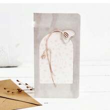 1 Piece Of Flower And Plant Combination, 26 Styles, Carbon Steel Metal Embossed Paper Cutting Blade Mold, Fresh Style, DIY Scrapbook Photo Album, Decorative Embossing Tool - Silver J - View 4