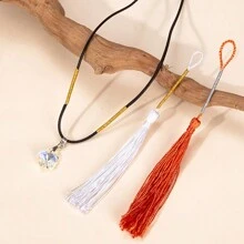 Diy珠寶製作配件3-15條金/銀線編織手鍊、項鍊、串珠用線 - 金色 - 查看 3