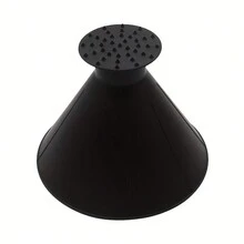 汽車擋風玻璃除冰刮雪器圓形錐形輕量級塑料雪鏟,多功能冰雪工具 - 彩色 - 查看 4