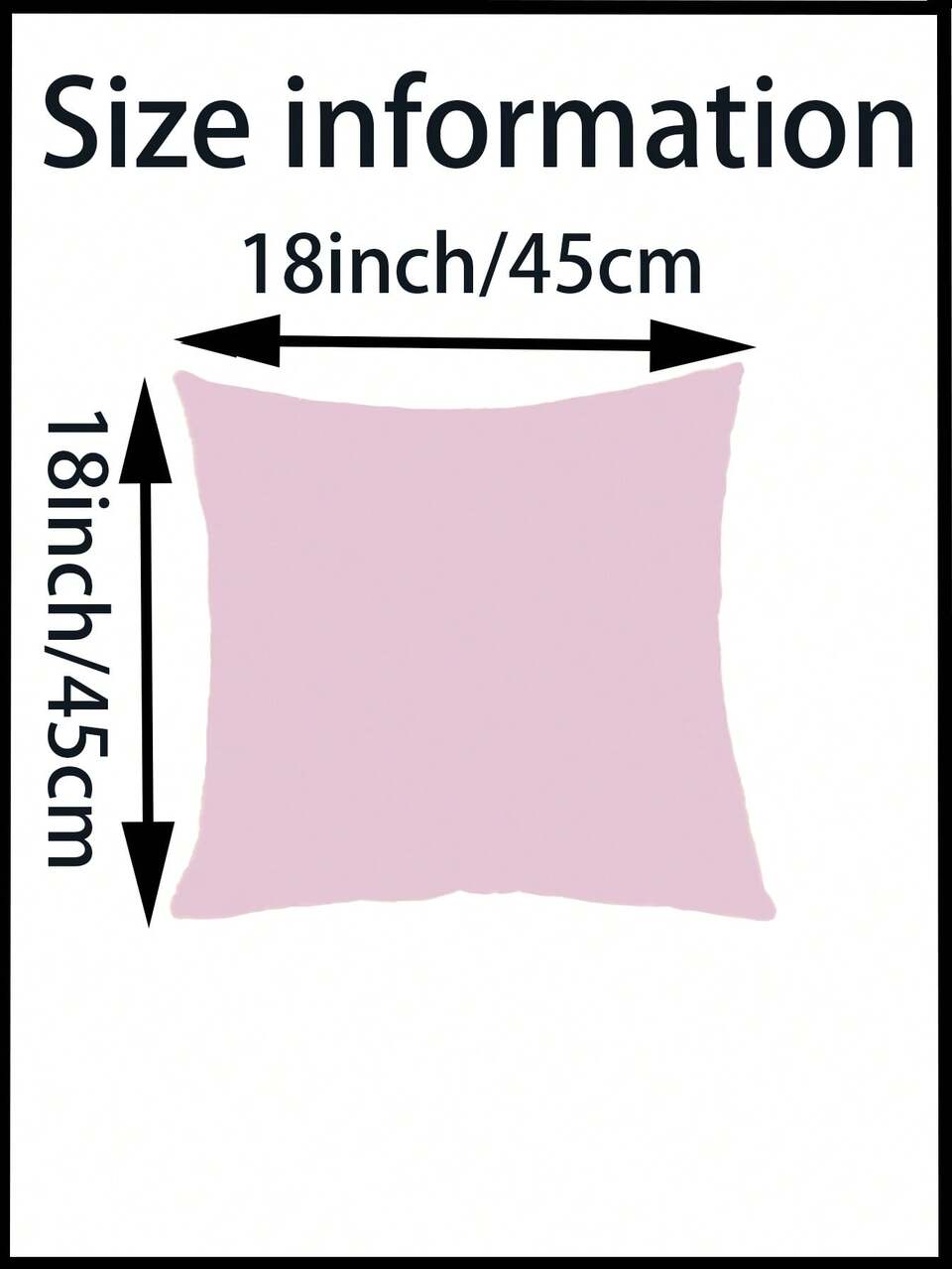 1pc Geo Pattern Fuzzy Cushion Cover Without Filler,Modern Polyester Cushion Cover For Sofa,Bedroom