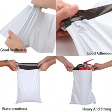 50pcs Self-Sealing Thickened Express Delivery Bag, Waterproof Packaging Bag For Clothing, Parcel Back To School - B - View 2