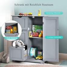 Storage Cabinets - Grey - View 4