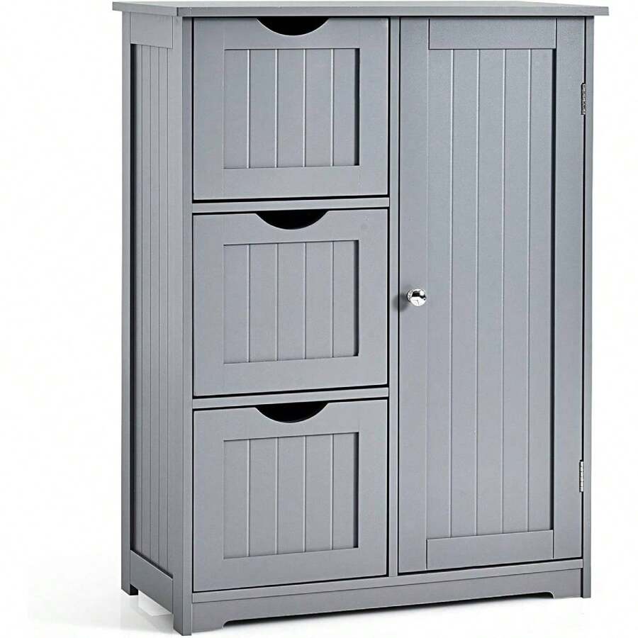Storage Cabinets - Grey - View 1