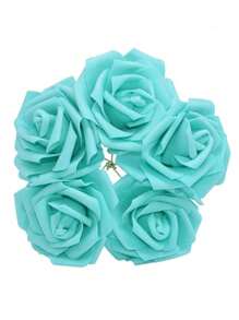 5/10/15/20/25/30支/套 粉色人造花，简约PS泡沫装饰花，家居装饰（OPP包装） - 水鴨藍 - 查看 4