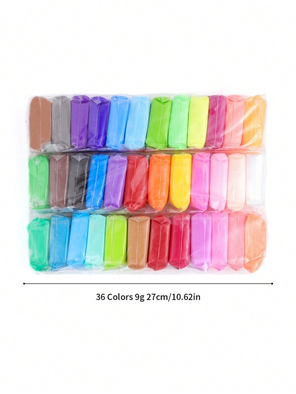 12/24/36 Colors Modeling Clay Set, Air Dry Ultra Lightweight Clay Diy