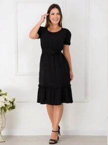 Women Dresses - Black - View 1