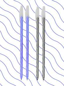 Caneta Esferográfica Spiro Cis 0.7 mm Cor À Escolha - Azul - Visão 2