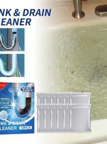 1box/12pcs Jue-Fish Drain Cleaner For Toilet Kitchen Sink Pipe Cleaning And Deodorizing - Drain Cleaner - View 1