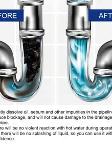 1box/12pcs Jue-Fish Drain Cleaner For Toilet Kitchen Sink Pipe Cleaning And Deodorizing - Drain Cleaner - View 2