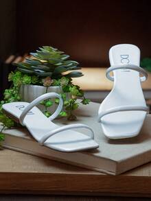 Women Slides - 白色 - 查看 4