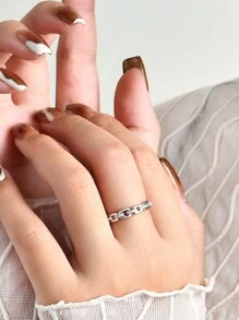 Bague De Mariage En Argent, Décor Moissanite Créé En Laboratoire, Bijoux De Fiançailles, De Mariée