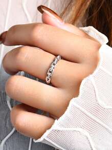 Bague De Mariage En Argent, Décor Moissanite Créé En Laboratoire, Bijoux De Fiançailles, De Mariée