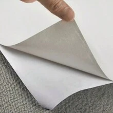 1 rolka białej tapety Putty, wykonana z materiału PVC, który jest bardzo zbliżony do koloru ściany, wodoodporna i odporna na wilgoć, łatwa w aplikacji, idealna do renowacji i dekoracji ścian w salonie i sypialni, naklejki do renowacji, panele ścienne do samodzielnego montażu, tapeta, tapety, wiosenne elementy dekoracyjne, odśwież swój dom, naklejki dekoracyjne Rama