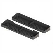 1 件全新矽膠爐頂收納架,爐灶上方香料架,隔熱廚房小工具,免安裝防滑香料架,廚房用品 - 黑色 - 查看 7