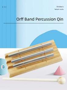 1件歐福打擊樂器三音風鈴,聲音持久(棒子顏色隨機) - 彩色 - 查看 4