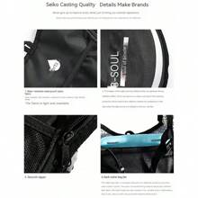 1入單車騎行背包帶水袋,戶外透氣旅行運動背包男女適用 - 紅色 - 查看 6