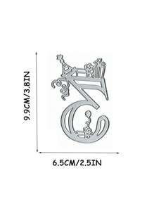 1pc 0-9 Numbers Decorative Scallop Edge Scissors For Diy Scrapbooking Craft - 3 - View 2