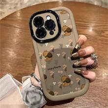 Ốp lưng bảo vệ điện thoại tương thích Tương thích với iPhone 17/17 Pro/17 Air/17 Pro Max/16E/7/8/11/12/13/14/15/X/XR/Xs/Plus/Pro/Pro Max/SE2/16, Chống rơi - Nâu[0] - Xem 1