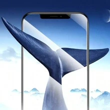 閃亮透明鋼化玻璃手機3件套高清透明鋼化玻璃屏幕保護套-生日禮物、復活節禮物、總統日禮物等等最佳禮物-適用於iPhone 15/11/12/13/14 Pro Max/14 Plus/13/12/XS MAX/XR全屏保護玻璃膜/相機鏡頭套適用於iPhone 15 14 Plus 13 12 11 Pro Max生日/復活節禮物/男孩/女友禮物/閃亮和引人注目 - 無色 - 查看 6