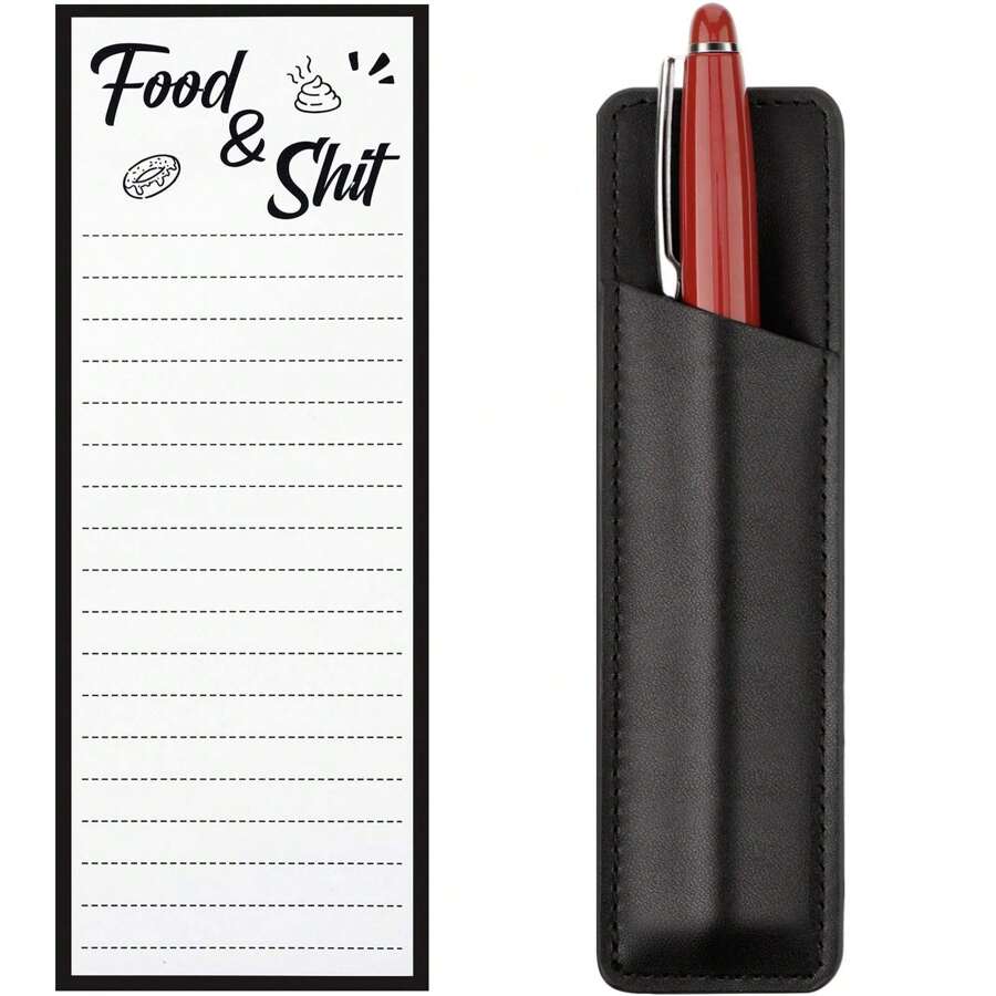 2 Pcs List Notepad Funny Grocery List Pad Refrigerator