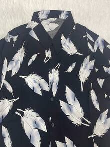 Men Shirts - 黑色 - 查看 3