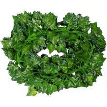 1入/12入組人造植物葉子藤蔓新娘手持花 材料塑料藤在盆栽配件居家裝飾戶外花園窗台浴室裝飾情人節新年禮物生日聚會裝飾材料 - sweet potato leaves - 查看 1