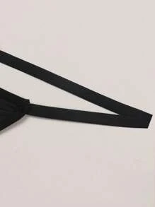 Women's Sexy Printed Lift Hip Sexy Triangle Panties Bikini Panties Black Sexy Lingerie Exotic Panties For Going Out