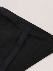 Women's Sexy Printed Lift Hip Sexy Triangle Panties Bikini Panties Black Sexy Lingerie Exotic Panties For Going Out