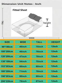 1 PC Chải Đồng Màu Trang Bị Tấm, Mềm Mại Chăn Ga Gối Cung Cấp, Chăn Cho Phòng Ngủ - Màu xanh lam - Xem 2