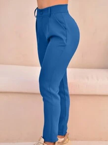 Women Pants - Royal Blue - View 3