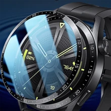 2 件屏幕保护膜适用于华为 Gt2 46mm/Gt2 42mm/Gt2 Pro/Gt3 42mm/Gt3 46mm/Gt3 Pro 46mm/Watch3/Watch3 Pro/Gt3 Pro Collector's Edition/Watch4/Watch4 Pro/Gt4 41mm/Gt4 46mm/Fit/Fit2/Band 6/Band 7/Band 8/Honor Es/Honor Band 6/Magic2 46mm/Magic 42mm 智能手表、钢化玻璃膜、陶瓷膜、软膜生日礼物、家人、朋友手表屏幕保护膜、手表盖、手表配件 - 黑色 - 查看 5