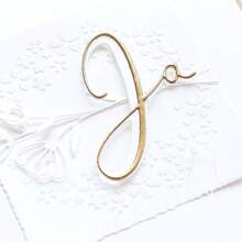 1 件花卉與植物組合,26 種款式,碳鋼金屬壓花切紙刀片模具,清新風格,diy 剪貼簿相冊,裝飾壓花工具 - 銀色S - 查看 3