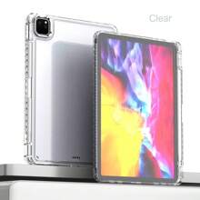 Carcasa protectora transparente de acrílico para todo el Body compatible con iPad con función antichoque - Morado - Ver 3