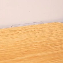 10入組門把手防撞貼,帶有矽膠墊,靜音效果,透明條貼,適用於墻壁,冰箱,櫥櫃等 - 無色 - 查看 5