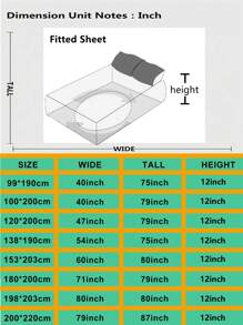 1入組拉絨素色床笠柔軟床上用品臥室毛毯 - 咖啡棕 - 查看 2