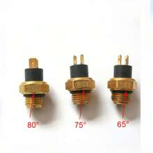 Newest M16 Radiator Thermal Fan Switch Thermostat For 250cc Water Cooled ATV Quad Scooter Motorcycle Parts - Black+Gold - View 2