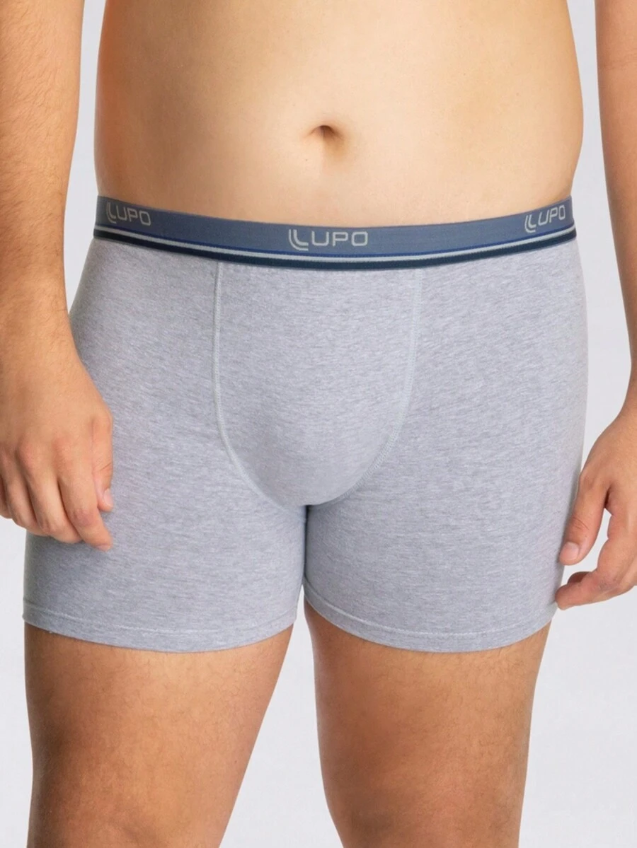 LUPO Men Boxers - 灰色 - 查看 1