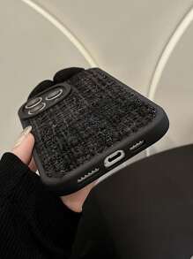 GUKADI Small Black Bow Little Bow IPhone 14/13/15ProMAX/11/12 Grid Mobile Phone Case Compatible With Apple Phones - Multicolor - View 7