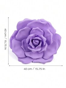 優雅大花束女士時尚派對花帽，適用於女孩和女士的頭飾 - 紫色 - 查看 7