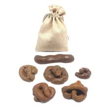 6 Piezas/set Juguete De Broma Blando Y Realista De Caca Para El Día De Los Inocentes Para Adultos, Regalo Divertido Para Hacer Bromas - Multicolor - Ver 5
