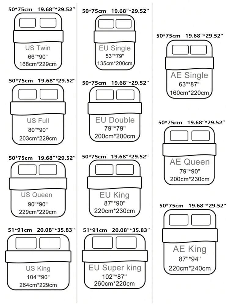 Juego De Cama, Funda Nórdica Y Fundas De Almohada Flying N-194 De 3 Piezas - Multicolor - Añade 7